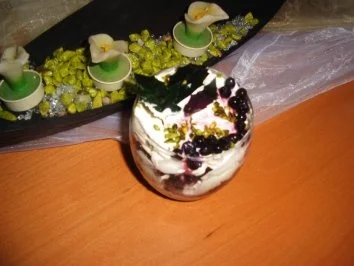 Rezept: Heidelbeerdessert Heidelbeerdessert - Rezept