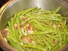 Speck-Bohnen - Rezept