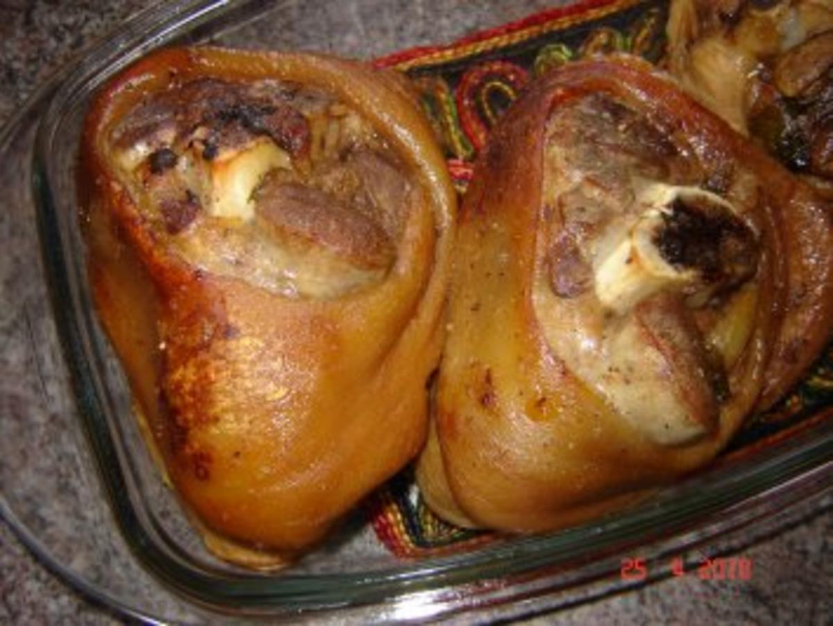 Fleisch : Schweinshaxe in Biersoße - Rezept - Bild Nr. 4