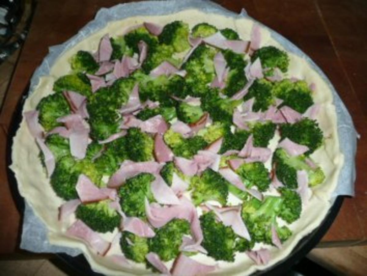 TARTE/PIZZA:Brokkoli-Schinken Quiche - Rezept - Bild Nr. 2
