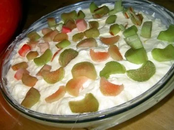 Rhabarber-Quark-Auflauf - Rezept - Bild Nr. 6