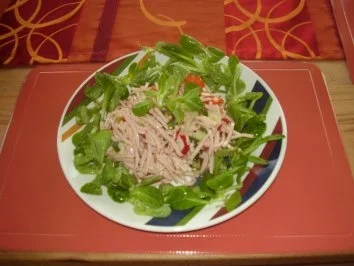 bunter Wurstsalat - Rezept