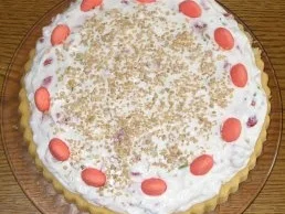 Rezept: Torte - Erdbeer-Mascarpone-Torte mit Pistazien Torte - Erdbeer-Mascarpone-Torte mit Pistazien - Rezept