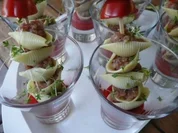 GLASFOOD 10:Thunfischtatar in Müscheli auf Paprikagelee - Rezept