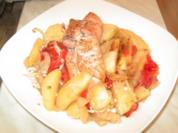 Lachs im Gemüsebett - Rezept