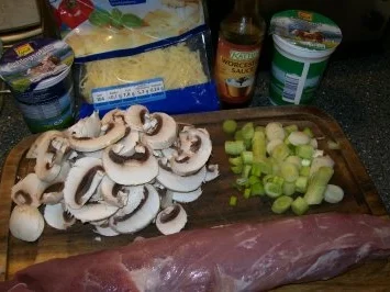 Rezept: Aus dem Backofen - Filet mit Champis ♥ ♥ ♥ Bild Nr. 2 Aus dem Backofen - Filet mit Champis ♥ ♥ ♥ - Rezept - Bild Nr. 2