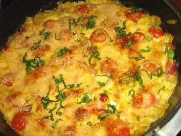 Nudelpfanne aus Farfalle und Sauce Hollandaise - Rezept - Bild Nr. 6