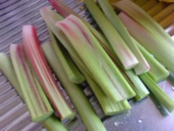 Rezept: Rhabarber auf Mürbeteig Bild Nr. 6 Rhabarber auf Mürbeteig - Rezept - Bild Nr. 6