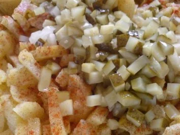 Rezept: Kartoffelsalat ohne Wurst aber mit viel Schnittlauch und Ei Bild Nr. 9 Kartoffelsalat ohne Wurst aber mit viel Schnittlauch und Ei - Rezept - Bild Nr. 9