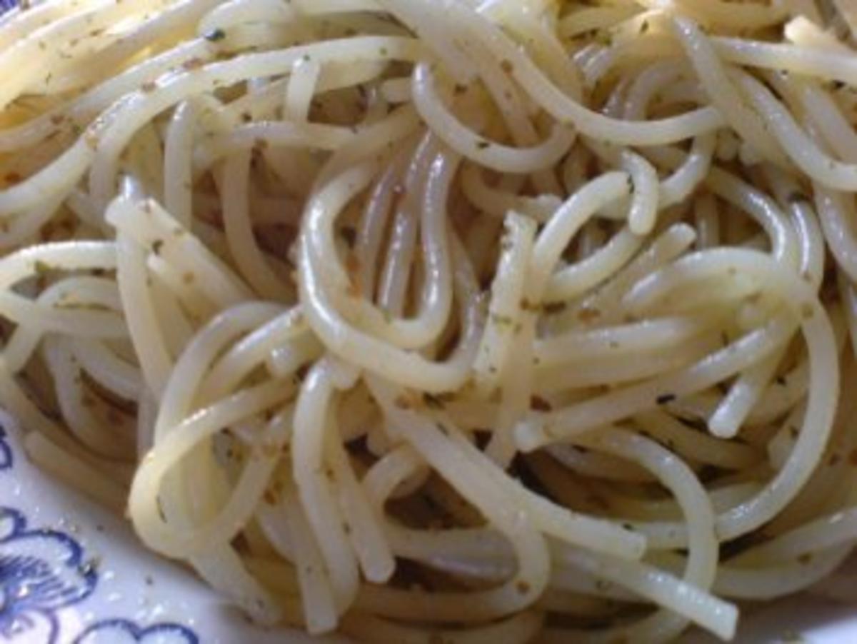 Spaghetti mit Pesto - Rezept