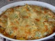 Auflauf: Ravioli mit Spinatfüllung - Rezept