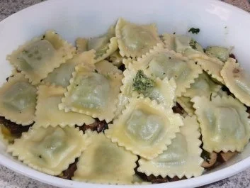 Auflauf: Ravioli mit Spinatfüllung - Rezept - Bild Nr. 6
