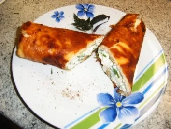 Pfannkuchen mit einer tollen Füllung - Rezept