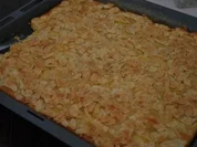 Schneller Apfelkuchen vom Blech - Rezept