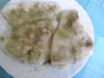 Reis-Spinat mit Kochfisch oder Schweinkammscheiben - Rezept - Bild Nr. 5