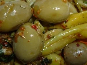 Mediterrane Vongole-Pfanne an Basilikum-Tagliatelle - Rezept - Bild Nr. 2