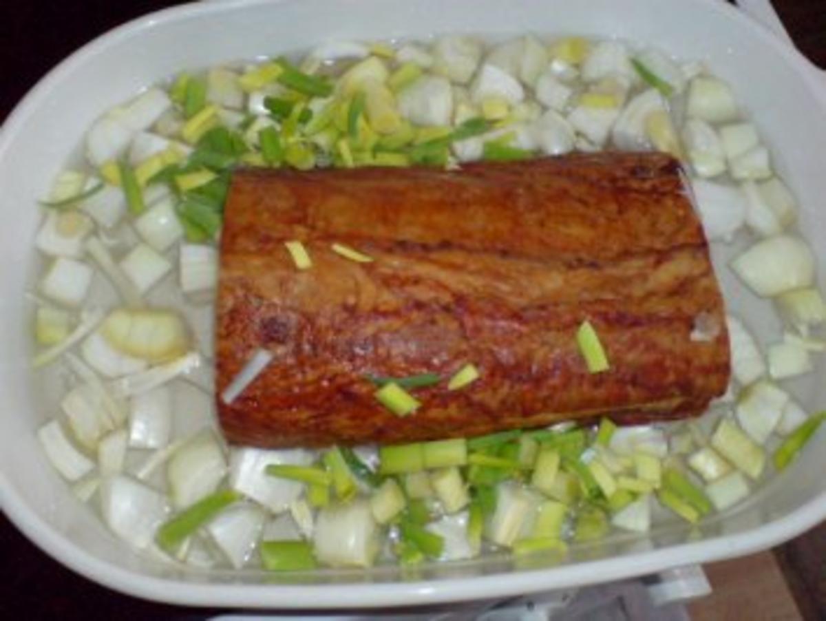 Kasslerbraten mit Artischockenherzen - Rezept - Bild Nr. 4