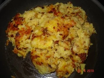 Rezept: Beilage : Brägele Beilage : Brägele - Rezept