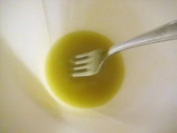 Salat mit gerollten Schinkenspeck - Rezept - Bild Nr. 5