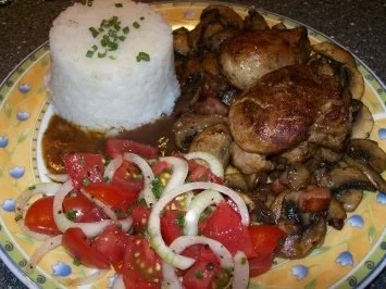 Medallion auf Champis - Rezept - Bild Nr. 2