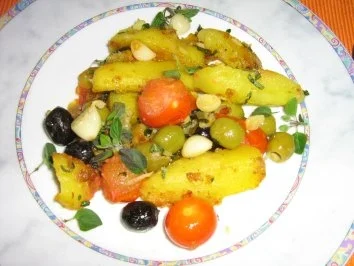 Kräuter-Kartoffelpfanne - Rezept