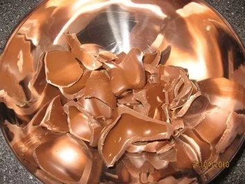 Rezept: Schoko Crossies aus „alten“ Hasen oder Nikolaus oder... Bild Nr. 3 Schoko Crossies aus „alten“ Hasen oder Nikolaus oder... - Rezept - Bild Nr. 3