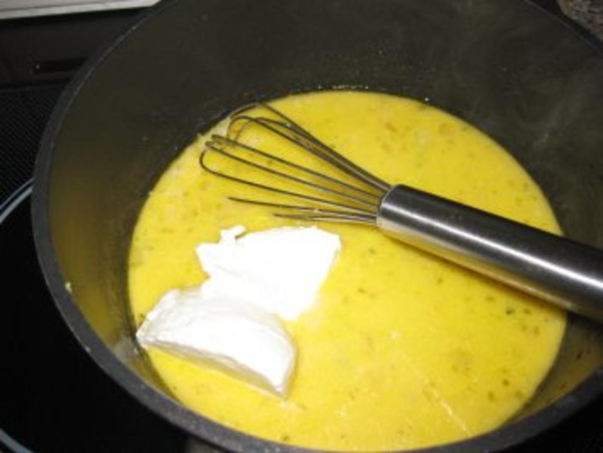 Spargel mit einem Rucola-Käse-Senfsößchen - Rezept - Bild Nr. 6