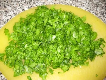 Rezept: Spargel mit einem Rucola-Käse-Senfsößchen Bild Nr. 8 Spargel mit einem Rucola-Käse-Senfsößchen - Rezept - Bild Nr. 8