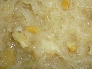 Rezept: Burgunderrippe mit Tomaten-Zitronensauerkraut und Stampfkartoffeln Bild Nr. 5 Burgunderrippe mit Tomaten-Zitronensauerkraut und Stampfkartoffeln - Rezept - Bild Nr. 5