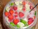 Erdbeer - Limetten - Bowle - Rezept