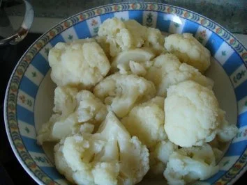 Lachswürfel auf paniertem Pangasiusfilet - Rezept - Bild Nr. 6