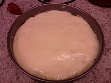 Rezept: Rhabarber-Kuchen mit Pudding Bild Nr. 8 Rhabarber-Kuchen mit Pudding - Rezept - Bild Nr. 8