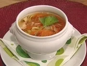 Frittatensuppe mit Bärlauch - Rezept