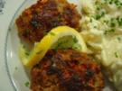 Paprika-Frikadellen mit Kräuterquark - Rezept