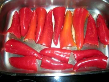 Ajvar - die total leckere Beilage zu so vielem, besonders zur Balkanküche  (meine Variante - Rezept - Bild Nr. 3