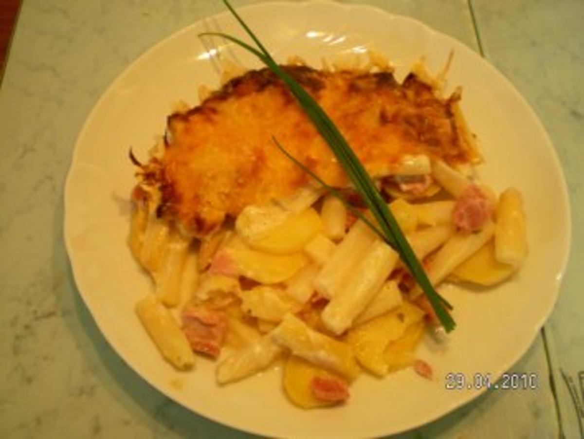 Spargel-Kartoffel-Auflauf - Rezept mit Bild - kochbar.de