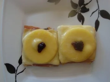 Toastgerichte: "Spanischer" Hawaii-Toast - Rezept