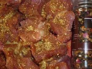 Schweine-Medaillons mit Pilzen in Cognac-Rahm an Vanille-Reis - Rezept - Bild Nr. 3