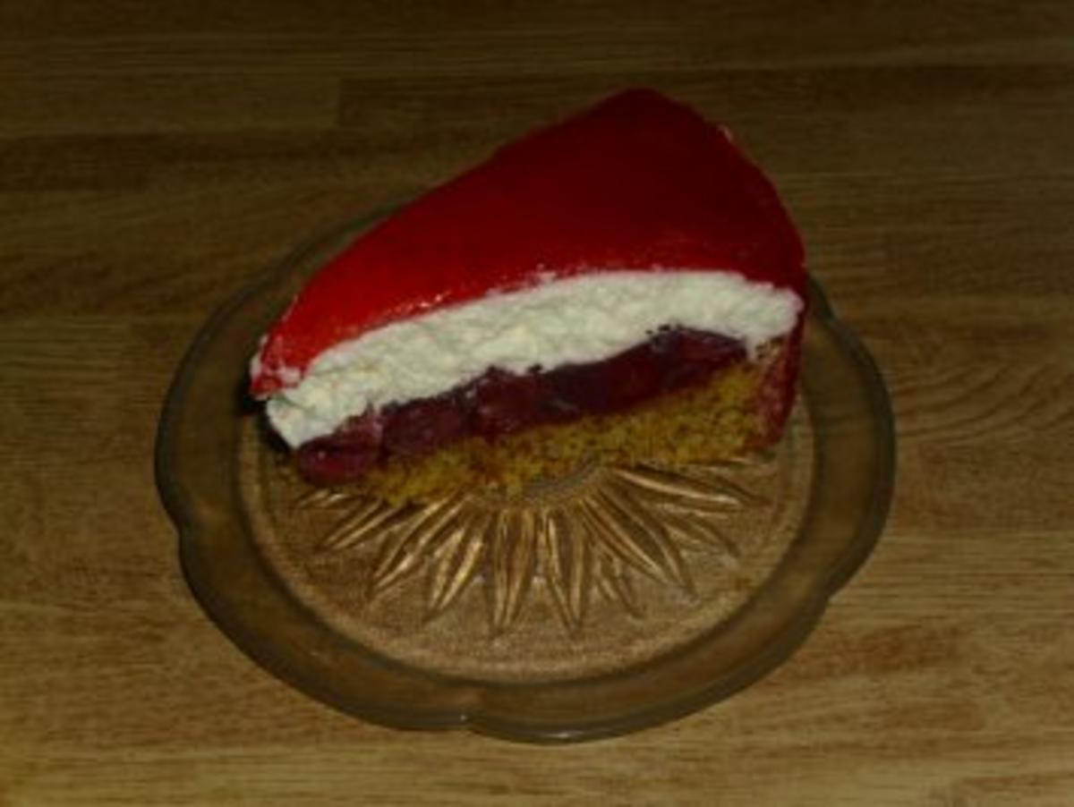Nussboden mit Kirsch-Quark und Erdbeerbelag - Rezept - kochbar.de