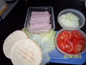 gefüllte Pitataschen - Rezept