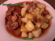 Roastbeef-Braten mit Stockschwämmchen - Rezept