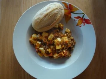 Rezept: Hackfleischauflauf mit Feta Bild Nr. 2 Hackfleischauflauf mit Feta - Rezept - Bild Nr. 2