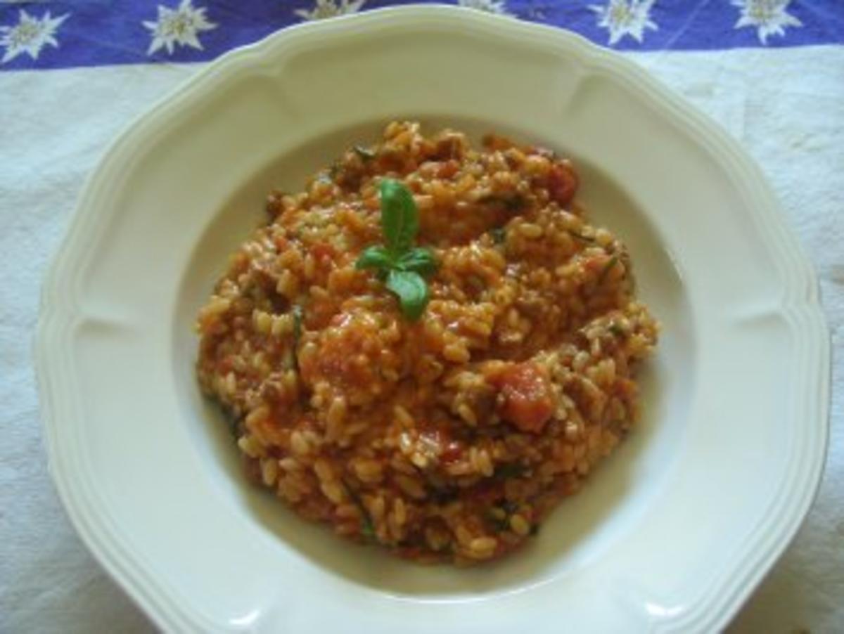 Tomaten-Risotto - Rezept