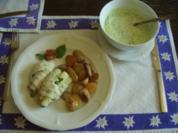 gedämpfte Goldbuttfilet-Röllchen - Rezept