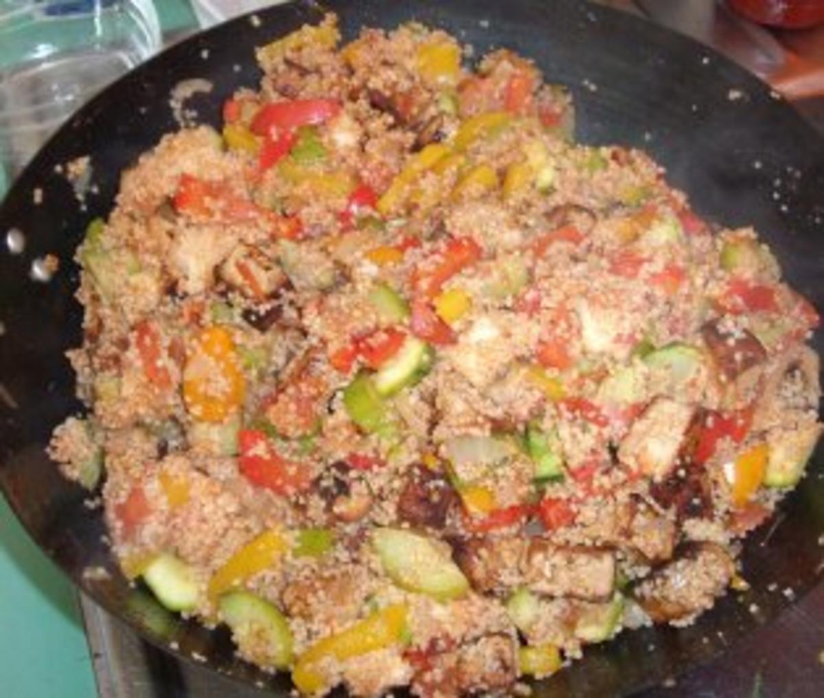 Würzige Couscous-Pfanne - Rezept