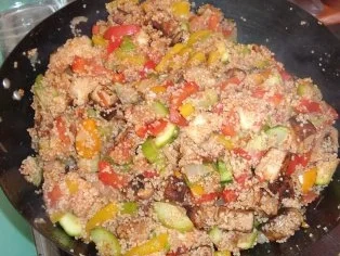 Würzige Couscous-Pfanne - Rezept