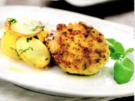 Seelachslaibchen mit Basilikumerdäpfel - Rezept