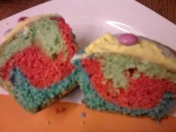 Rezept: Kunterbunte Muffins Bild Nr. 2 Kunterbunte Muffins - Rezept - Bild Nr. 2