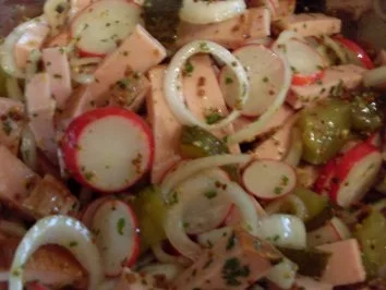 Leberkäsesalat - Rezept - Bild Nr. 9