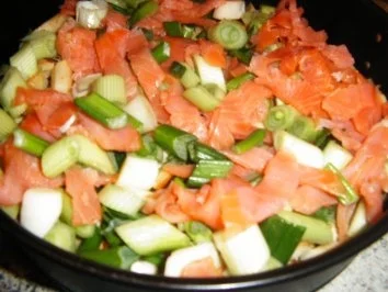 Spargel-Räucherlachs -Quiche - Rezept - Bild Nr. 9